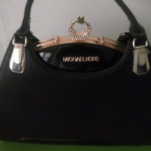 Michael Kors satchel with shoulder strap